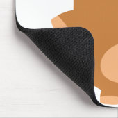 Tapis De Souris Cute forte Cartoon Ours mousepad (Coin)