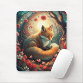 Tapis De Souris Cute Fox (Avec souris)