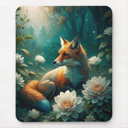 Tapis De Souris Cute Fox (Devant)