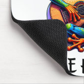 Tapis De Souris Cute Frog Playing A Guitar Dont Worry Be Hoppy _2  (Coin)