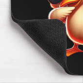 Tapis De Souris Cute Funny Cool Duck Dabbing Heart Valentines Day (Coin)