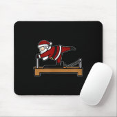 Tapis De Souris Cute Funny Mery Christmas Lates Santa Claus Perfom (Avec souris)
