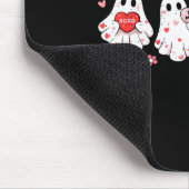 Tapis De Souris Cute Ghost Love Hearts Valentines Day Womens Teens (Coin)