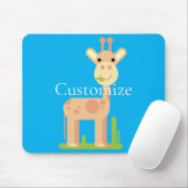 Tapis De Souris Cute Giraffe Munching Thunder_Cove (Avec souris)