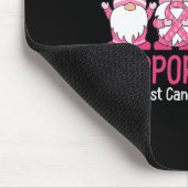 Tapis De Souris Cute Gnome Support Squad Sensibilisation au cancer (Coin)