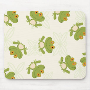 Tapis De Souris Cute Green Frog