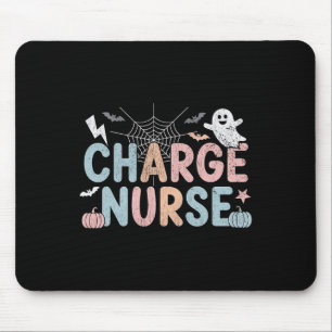 Tapis De Souris Cute Halloween Charge Infirmière