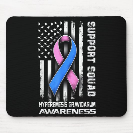 Tapis De Souris Cute Hyperemesis Awareness Gravidarum Squad Suppor (Devant)