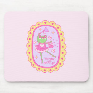 Tapis De Souris Cute Jolly Frog - Digne et Assez