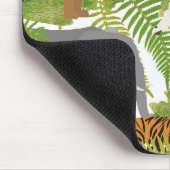 Tapis De Souris Cute Jungle Animaux Safari Garçon | Fille (Coin)