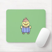 Tapis De Souris Cute Kawaii Chibi Cupcake Duck Pad (Avec souris)