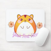 Tapis De Souris Cute Kawaii Hamster personnalisé (Avec souris)