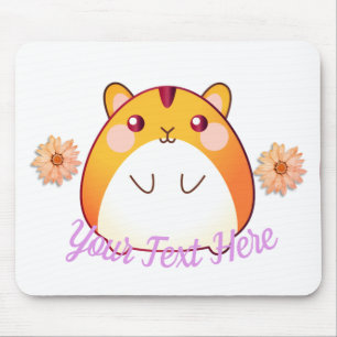 Tapis De Souris Cute Kawaii Hamster personnalisé