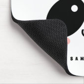Tapis De Souris Cute Kawaii Panda| Ajouter votre nom (Coin)