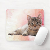Tapis De Souris Cute Kitten (Avec souris)