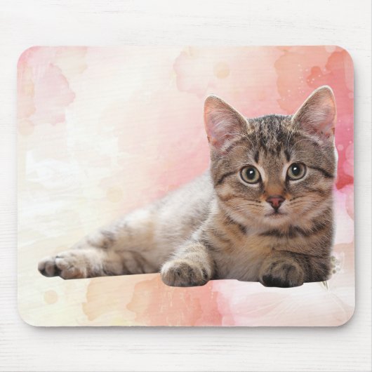 Tapis De Souris Cute Kitten (Devant)
