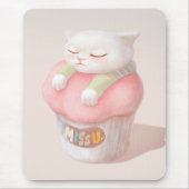 Tapis De Souris Cute Kitten Cupcake (Devant)
