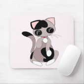 Tapis De Souris Cute Kitty (Avec souris)