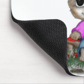 Tapis De Souris Cute Kitty Chat et Papillon (Coin)