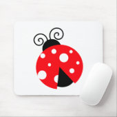 Tapis De Souris Cute Ladybug (Avec souris)