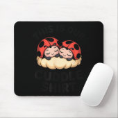 Tapis De Souris Cute Ladybugs This Is Our Cuddle Couple  (Avec souris)