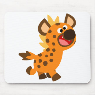 Tapis De Souris Cute Little Cartoon Hyena Mousepad