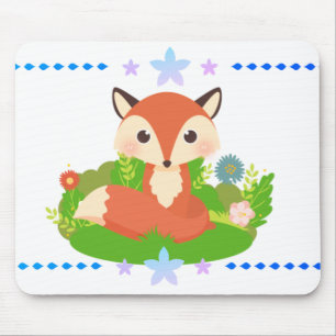 Tapis De Souris Cute Little Fox