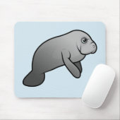 Tapis De Souris Cute Manatee (Avec souris)