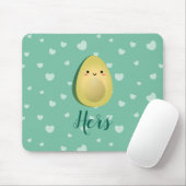 Tapis De Souris Cute Matching Couple Avocados Funny Lets Avocuddle (Avec souris)