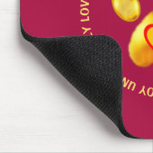 Tapis De Souris Cute moderne Golden Paw (Coin)