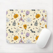Tapis De Souris Cute Motif Halloween (Avec souris)