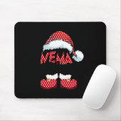 Tapis De Souris Cute Nema Claus Nouvel Noël Père Noël (Avec souris)