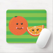 Tapis De Souris Cute Orange (Avec souris)