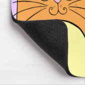 Tapis De Souris Cute Orange Chat fille Boss (Coin)