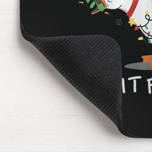 Tapis De Souris Cute Overstimulated But Festive Funny Goose Ugly C (Coin)