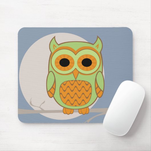 Tapis De Souris Cute Owl (Avec souris)
