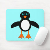 Tapis De Souris Cute Penguin Mousepad (Avec souris)