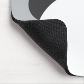 Tapis De Souris Cute petit ours Panda avec nom personnalisé (Coin)