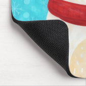 Tapis De Souris Cute Polar Bear Winter Mousepad (Coin)