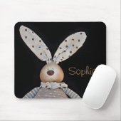 Tapis De Souris Cute Polka Dot Bunny (Avec souris)