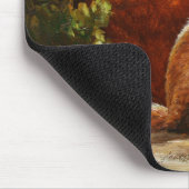 Tapis De Souris Cute Red Fox (Coin)