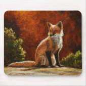 Tapis De Souris Cute Red Fox (Devant)