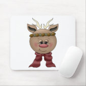 Tapis De Souris Cute Reindeer (Avec souris)