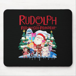 Tapis De Souris Cute Rudolph Le Renne Rouge Nosé Spécifications de