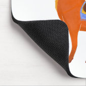 Tapis De Souris Cute Rustic Brown Nom du cheval Personnalisé (Coin)