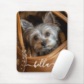 Tapis De Souris Cute Script Pet Photo (Avec souris)
