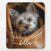 Tapis De Souris Cute Script Pet Photo (Devant)