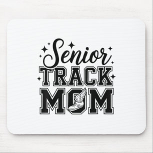 Tapis De Souris Cute Senior Track Mom Life 2025 Sports Cl Of 2025