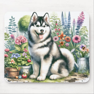 Tapis De Souris Cute Siberian Husky