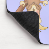 Tapis De Souris Cute singe (Coin)